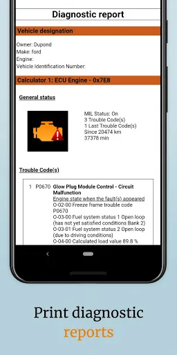 EOBD Facile: OBD 2 Car Scanner Screenshots