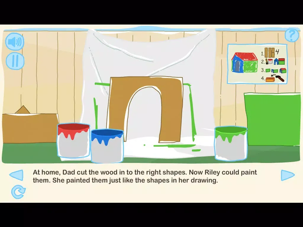 Capturas de tela do Riley and the Doghouse iPad 