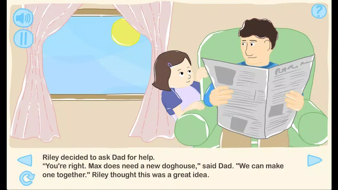 Capturas de tela do Riley and the Doghouse