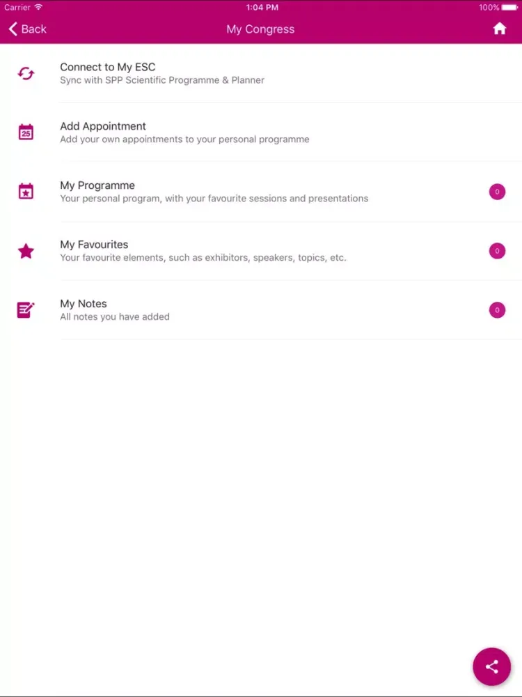 EuroEcho-Imaging 2017 iPad  Screenshots
