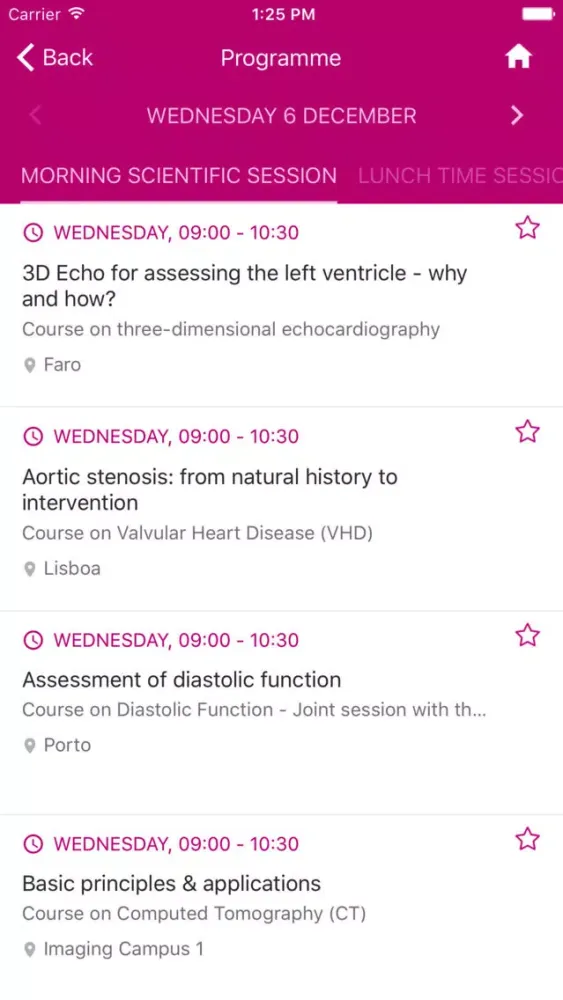 EuroEcho-Imaging 2017 Screenshots