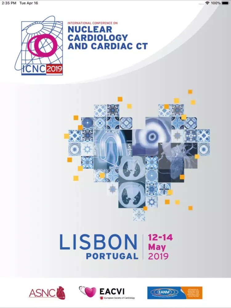 Captures d'écran de ICNC 2019 iPad 