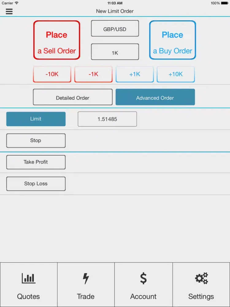 Zrzuty ekranu Scope Direct iPad 