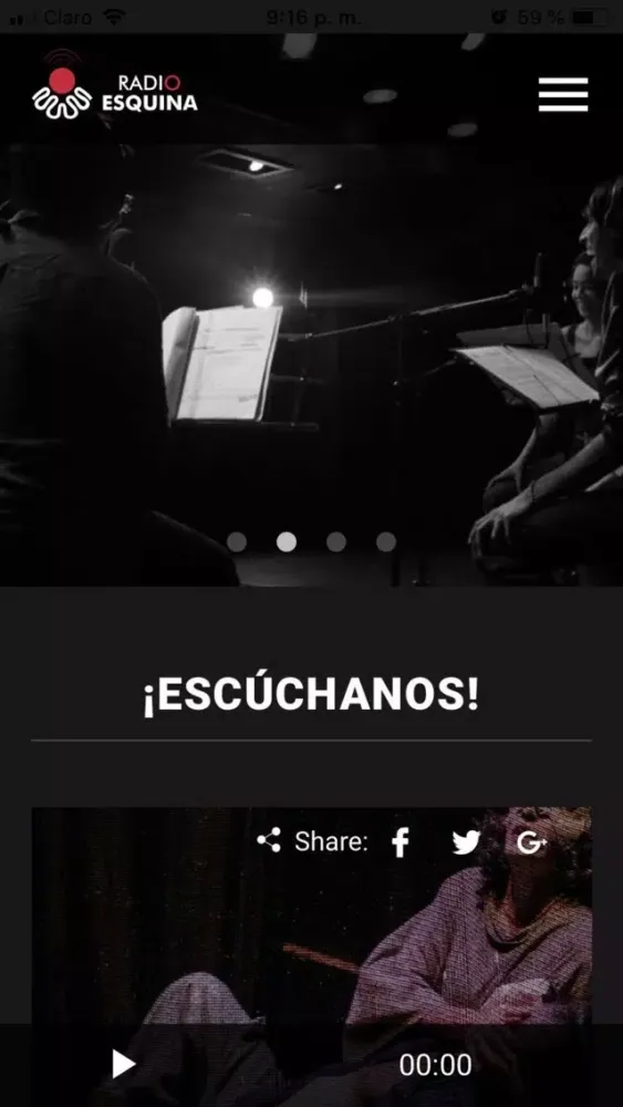 Radio Esquina Ekran Görüntüleri