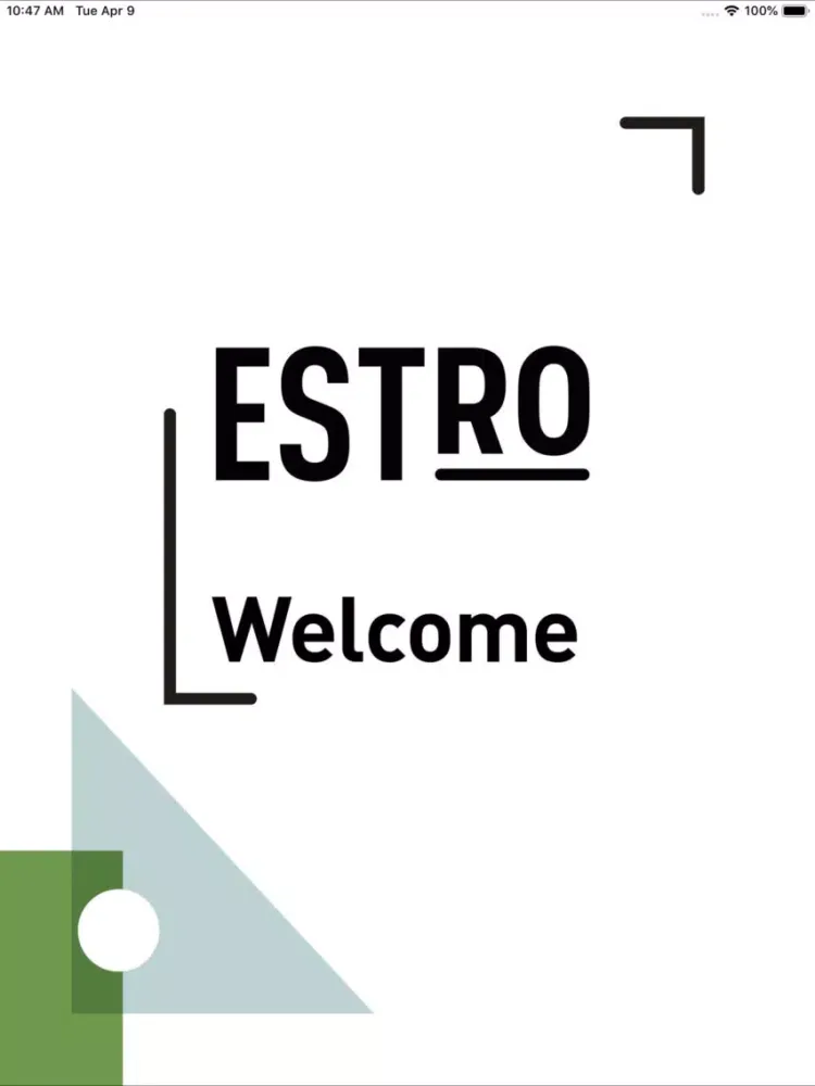 Скриншоты ESTRO iPad 