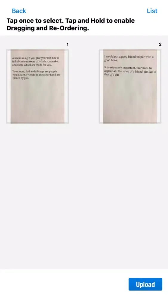 Capturas de tela do TEAMUp Mobile