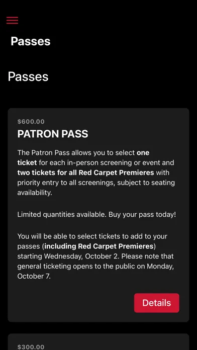 Capturas de tela do AFI FEST 2024