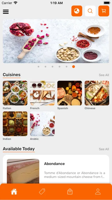 Screenshot di Cuisines