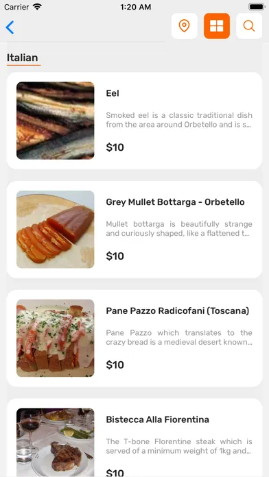 Screenshot di Cuisines