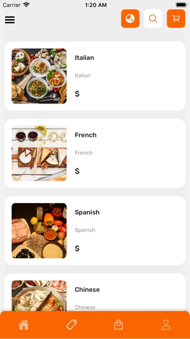Screenshot di Cuisines