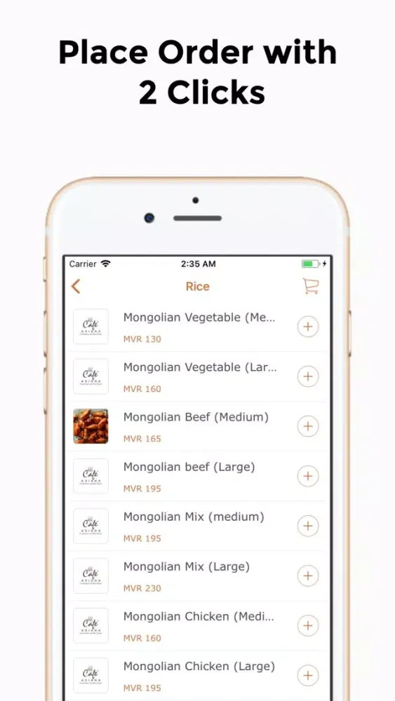 Ảnh chụp màn hình của Cafe' Asiana Maldives