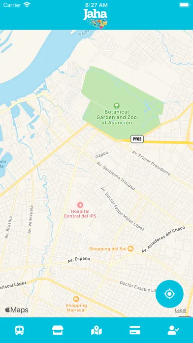 JAHA GPS سکرین شاٹس