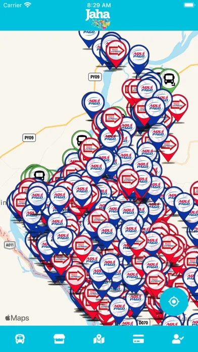 JAHA GPS سکرین شاٹس