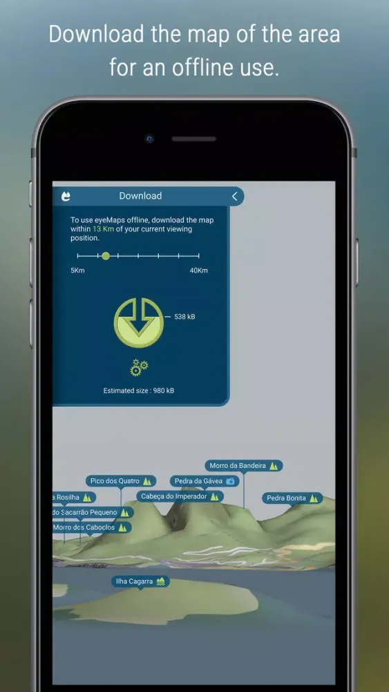eyeMaps - Augmented Reality 3D Map of the world Screenshots