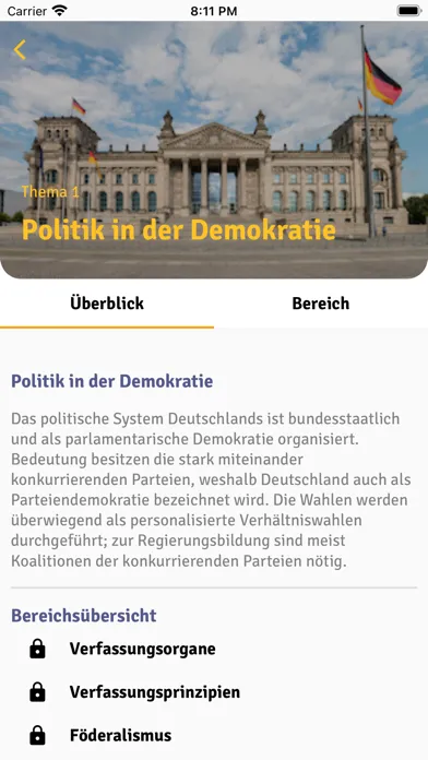 Zrzuty ekranu Germany Einbürgerungstest 2023