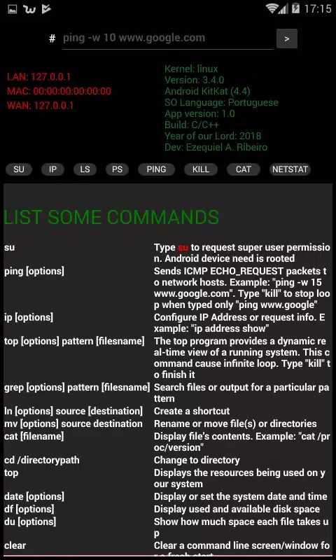 Terminal Mini Screenshots