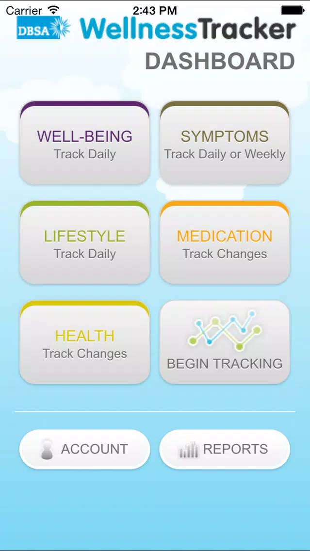 تصاویر DBSA Wellness Tracker