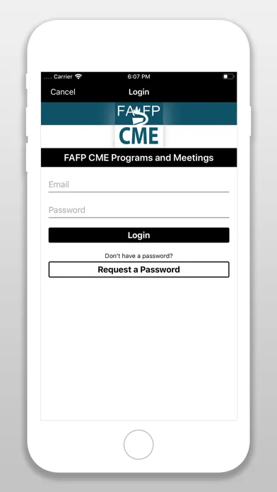 FAFP CME Programs and Meetings應用截圖