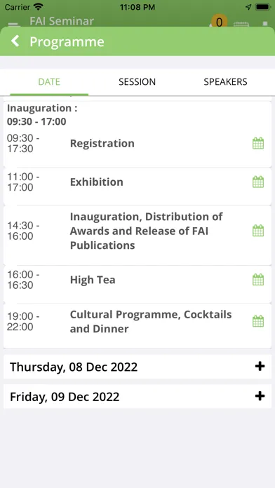 FAI-Seminar Screenshots
