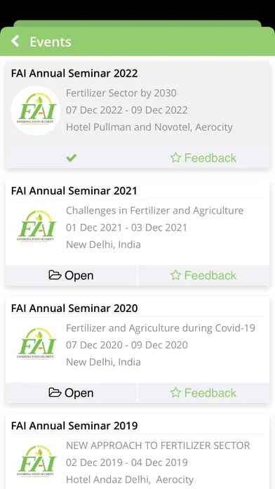 FAI-Seminar Screenshots