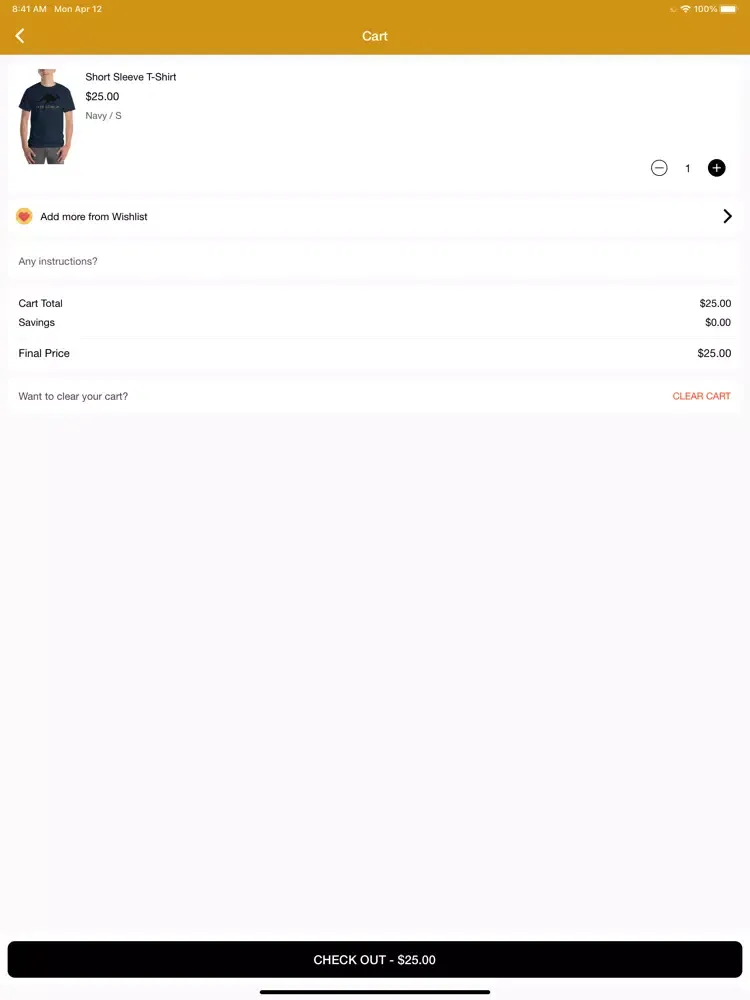 Zrzuty ekranu Fair Dinkum Coffee Co. iPad 