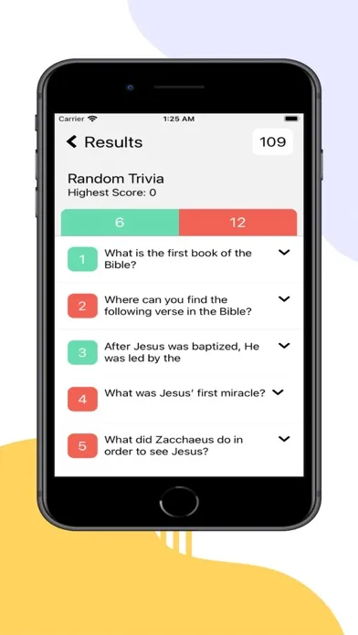 Yada - Bible Trivia应用截图