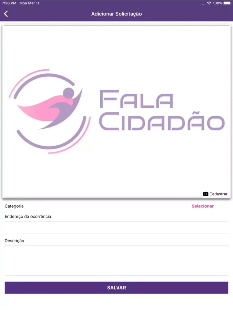 Capturas de pantalla de Fala Cidadão Rio Pomba MG iPad 