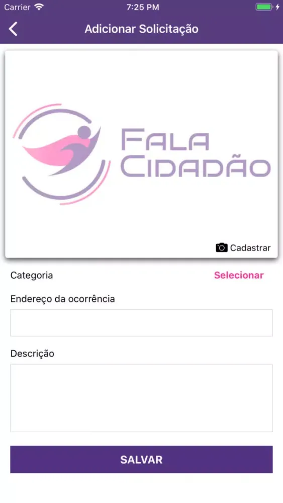 Capturas de pantalla de Fala Cidadão Rio Pomba MG