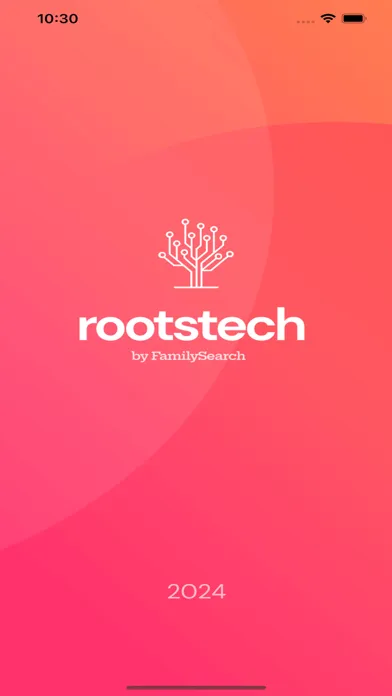 Zrzuty ekranu RootsTech