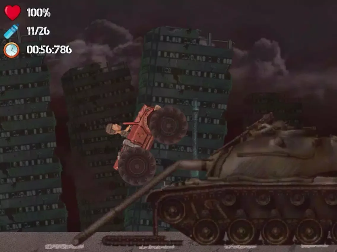 Racing The Fallout - The Last Driver in an apocalyptic world iPad  স্ক্রিনশট