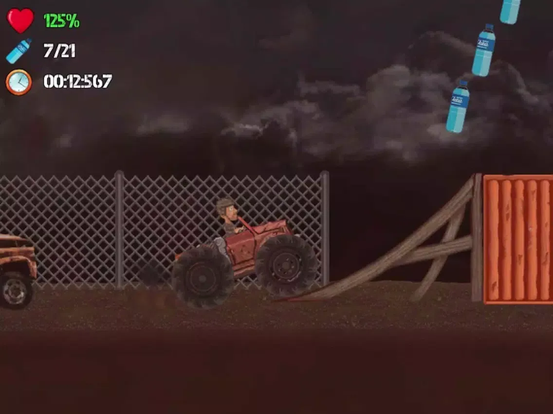 Racing The Fallout - The Last Driver in an apocalyptic world iPad  স্ক্রিনশট