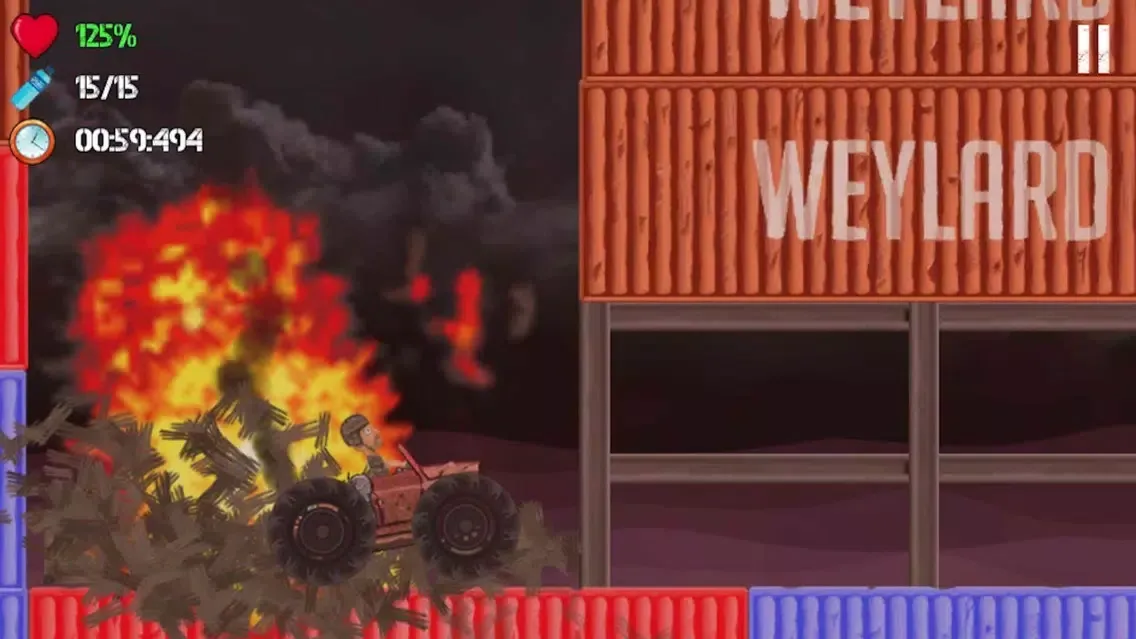 Racing The Fallout - The Last Driver in an apocalyptic world স্ক্রিনশট