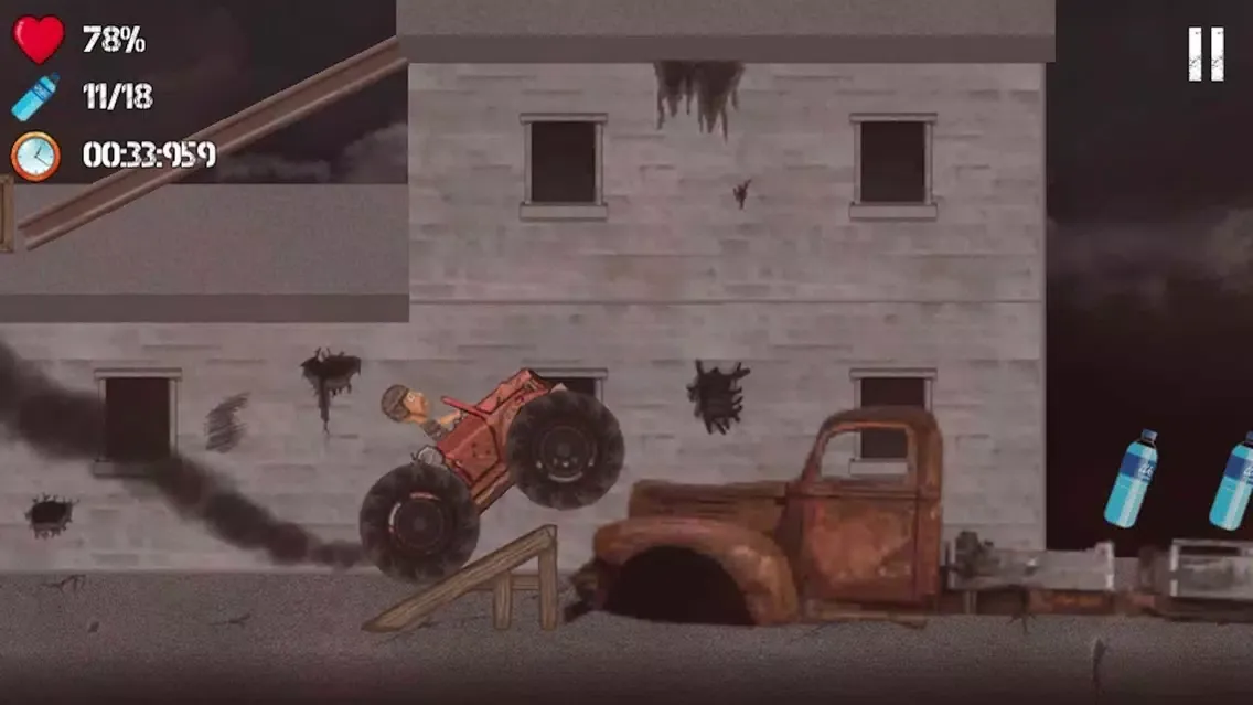 Racing The Fallout - The Last Driver in an apocalyptic world স্ক্রিনশট