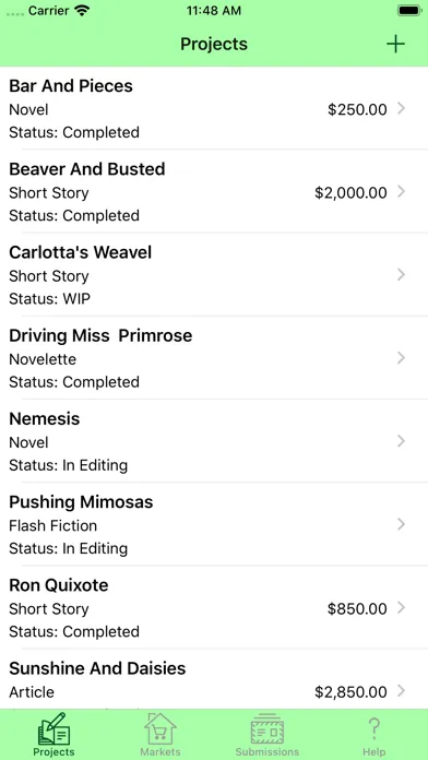Screenshot di WriteTrack - Track Submissions