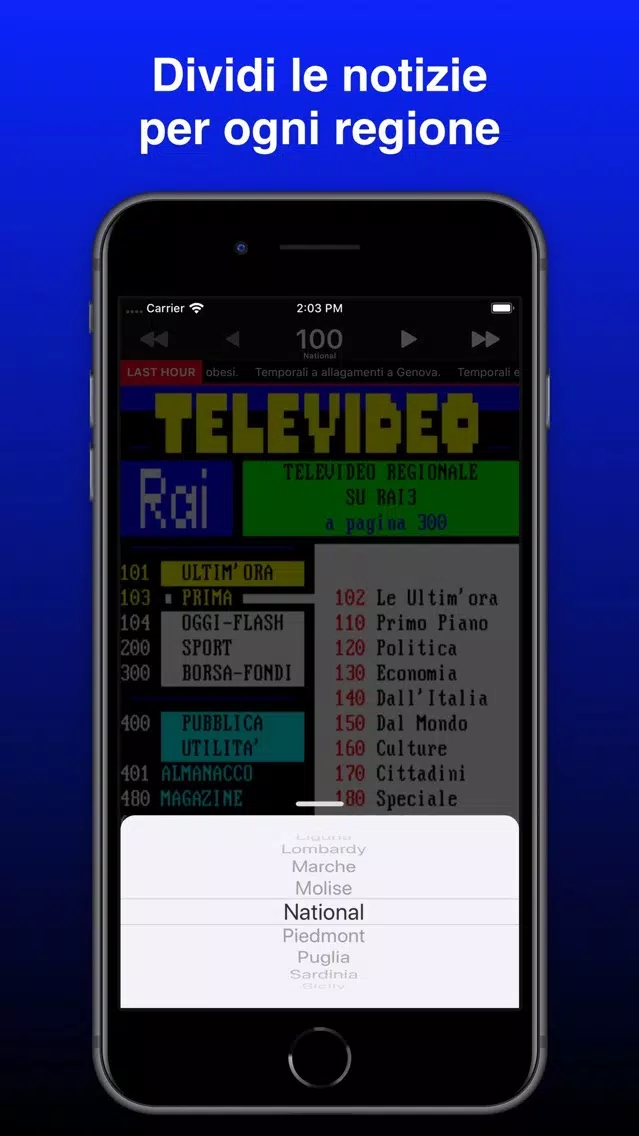 Tangkapan layar Televideo²
