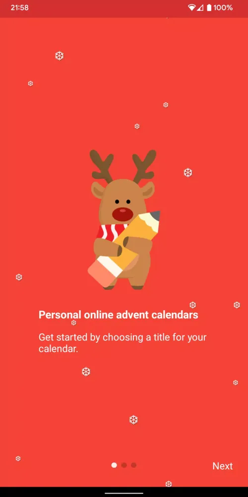 MyAdvent Screenshots