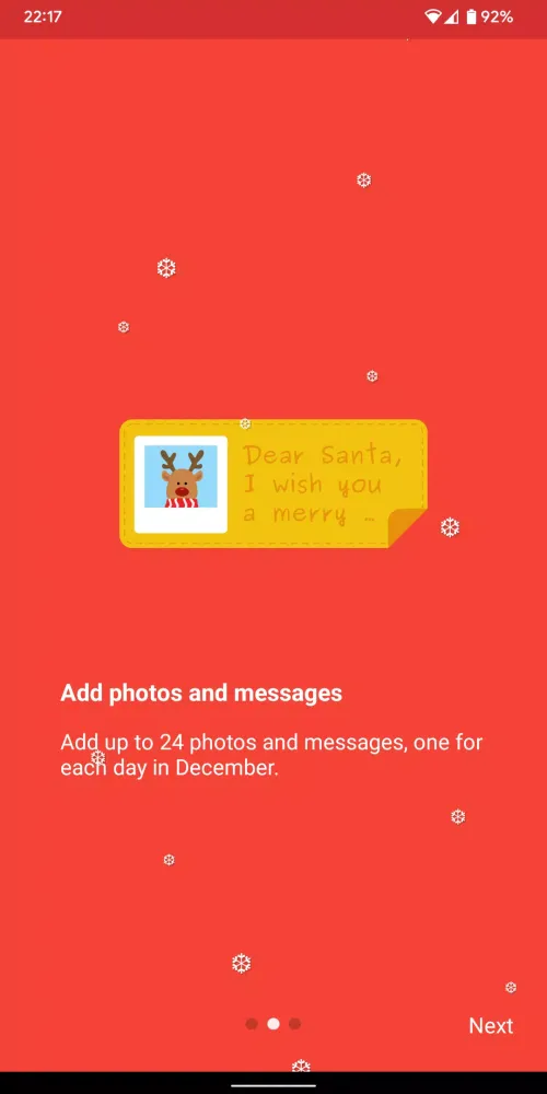 MyAdvent Screenshots