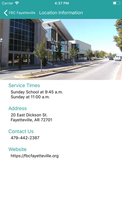 FBC Fayetteville應用截圖