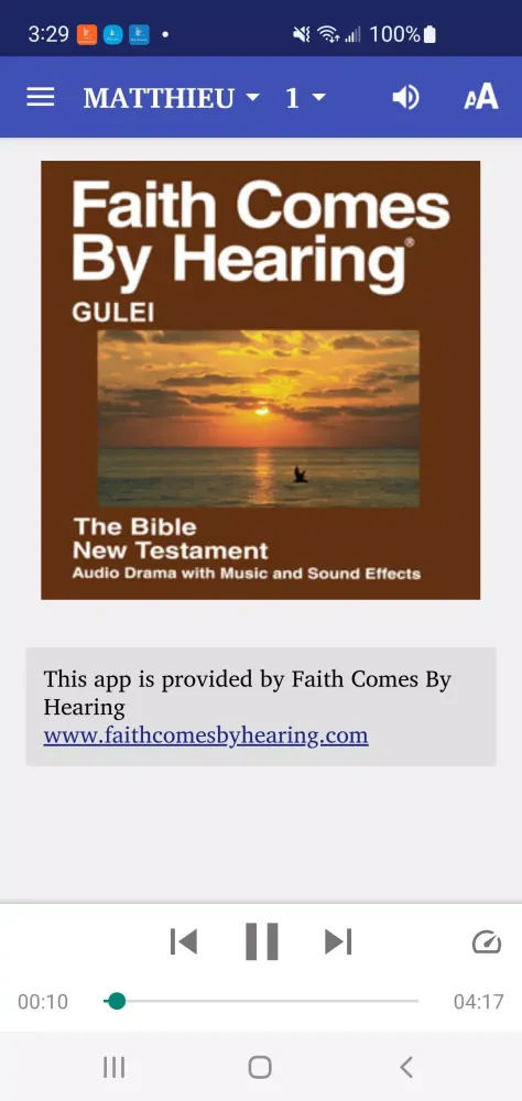 Capturas de pantalla de Gulei Bible