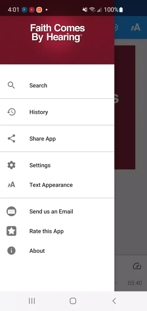 Palauan Bible Screenshots