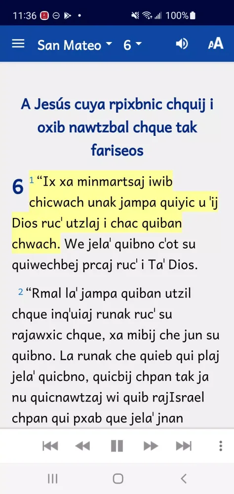 Quiche Joyabaj Bible স্ক্রিনশট