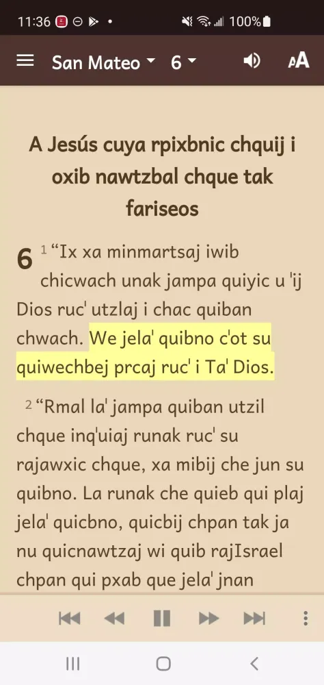 Quiche Joyabaj Bible স্ক্রিনশট