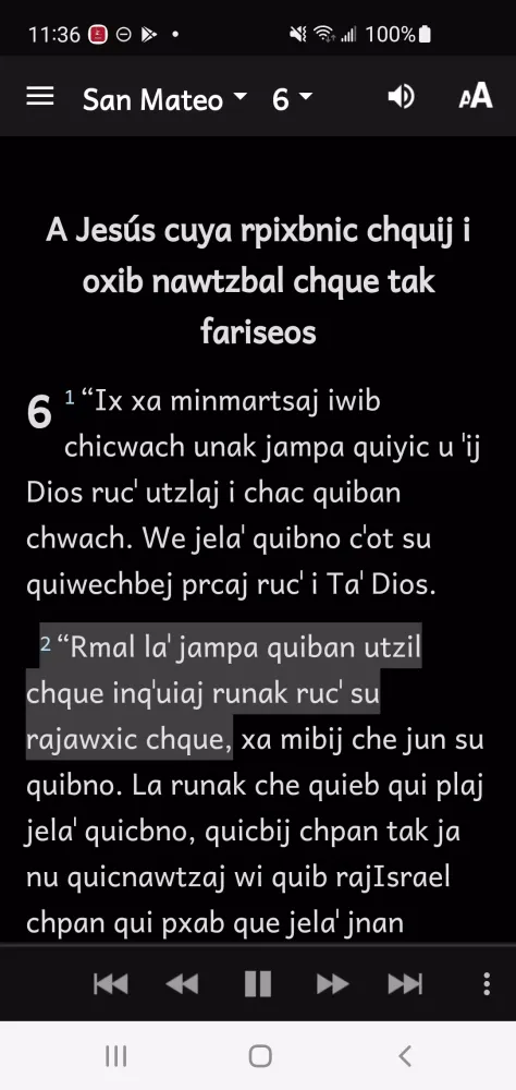 Quiche Joyabaj Bible স্ক্রিনশট