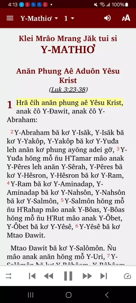Rade Bible स्क्रीनशॉट