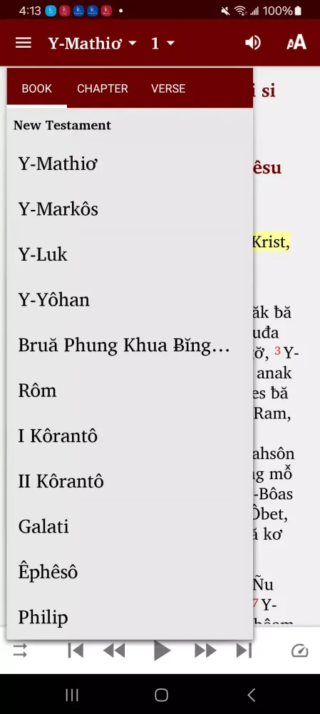 Rade Bible स्क्रीनशॉट