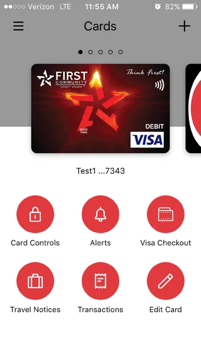 FCCU Card Manager應用截圖