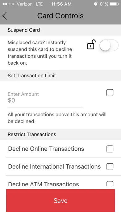 FCCU Card Manager應用截圖