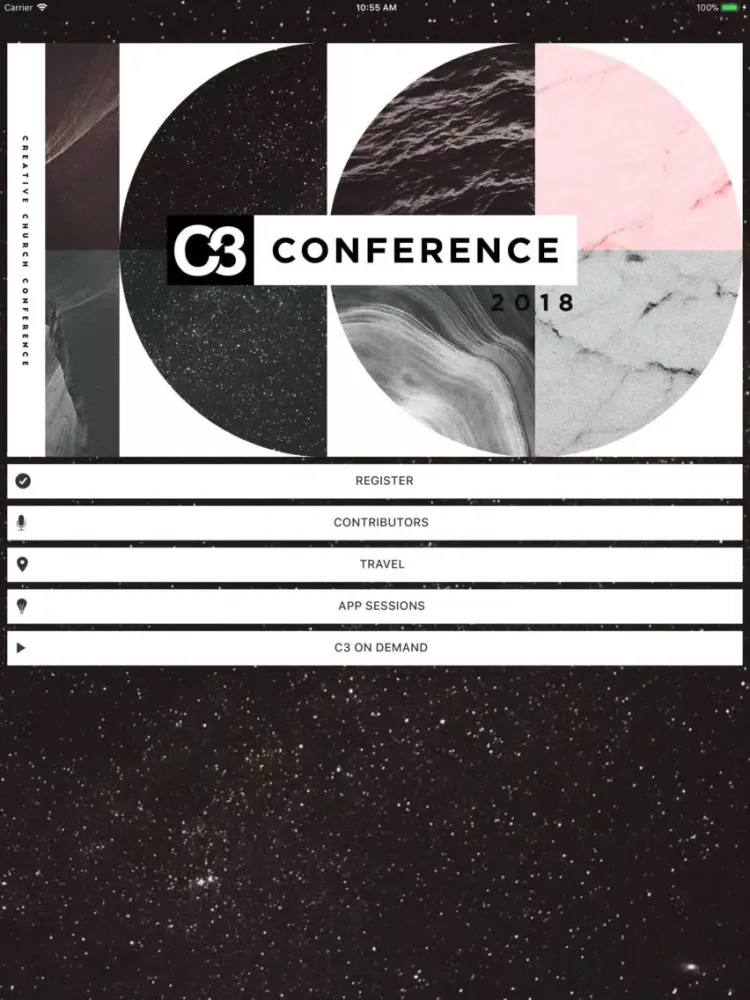 C3 Conference iPad  Ekran Görüntüleri