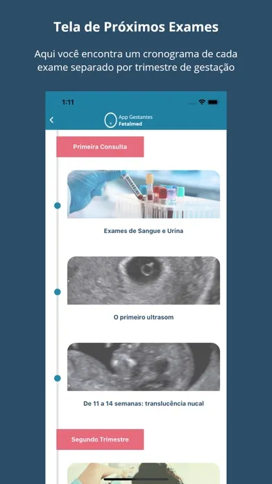 App Gestantes Fetalmed سکرین شاٹس
