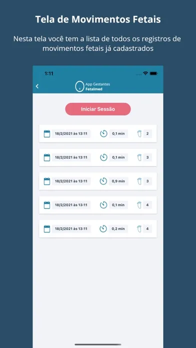 App Gestantes Fetalmed سکرین شاٹس